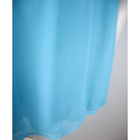 BARI JAY DRESS - WOMEN'S TURQUOISE BLUE PARTY COCKTAIL DRESS - SIZE 00 - Picture 13 of 14